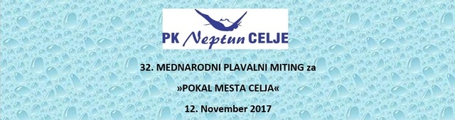 Визитка пливачког клуба "Нептун" из Цеља