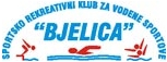 Znak plivačkog kluba "Bjelica" iz Vrbasa, organizatora takmičenja