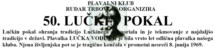 Знак пливачког клуба "Рудар" (Lafarge Cement Trbovlje) из Трбовља и линк на њихову званичну страницу