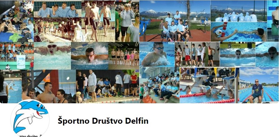 Спортско друштво "Делфин" из Љубљане и линк на њихову страницу