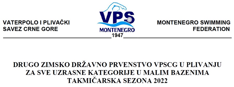Zimsko prvenstvo VPSCG 2022 (MNE)