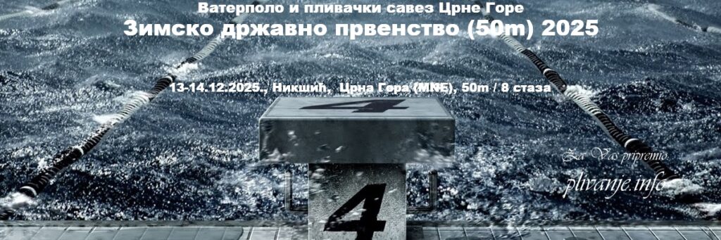 Зимско државно првенство 2025 (50m) (MNE)